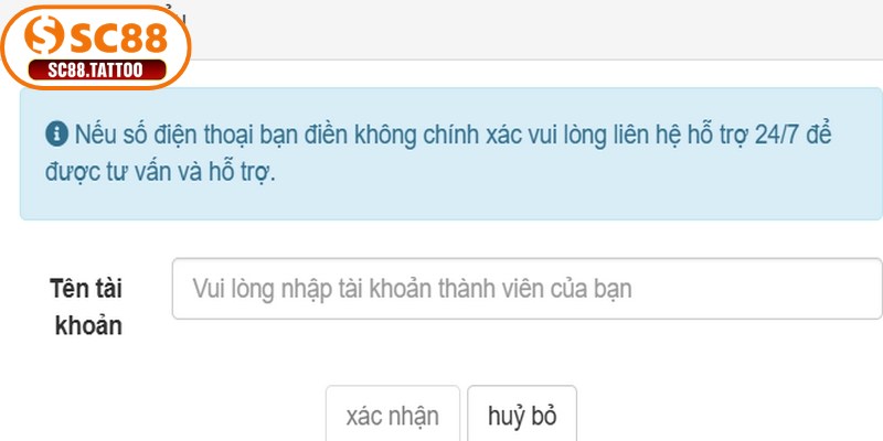 Sự cố thường gặp khi đăng nhập SC88 và cách xử lý