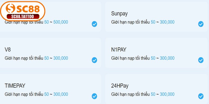 Những lưu ý khi nạp tiền SC88 game thủ cần biết