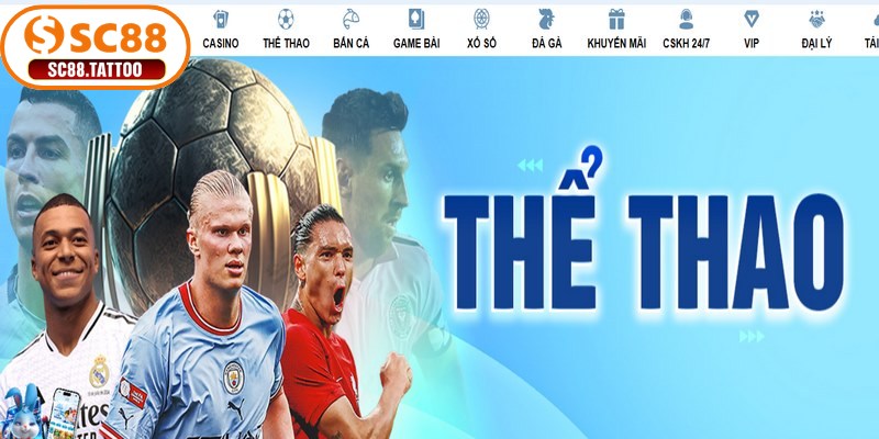 Thể thao SC88 nền tảng giải trí trực tuyến với đa dạng